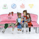 LoK Team Avatar (chibi version)