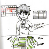 7 Exhausted (Inktober 2018)