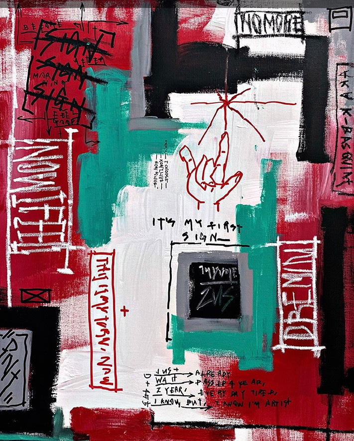 SIGN - 미술품 전시 작품