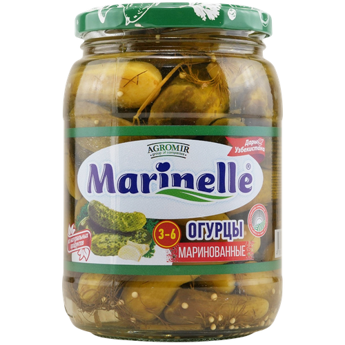 4780037060296 46950 ОГУРЦЫ MARINELLE ДЕЛИКАТЕСНЫЕ 3 6СМ 720МЛ С Б.png