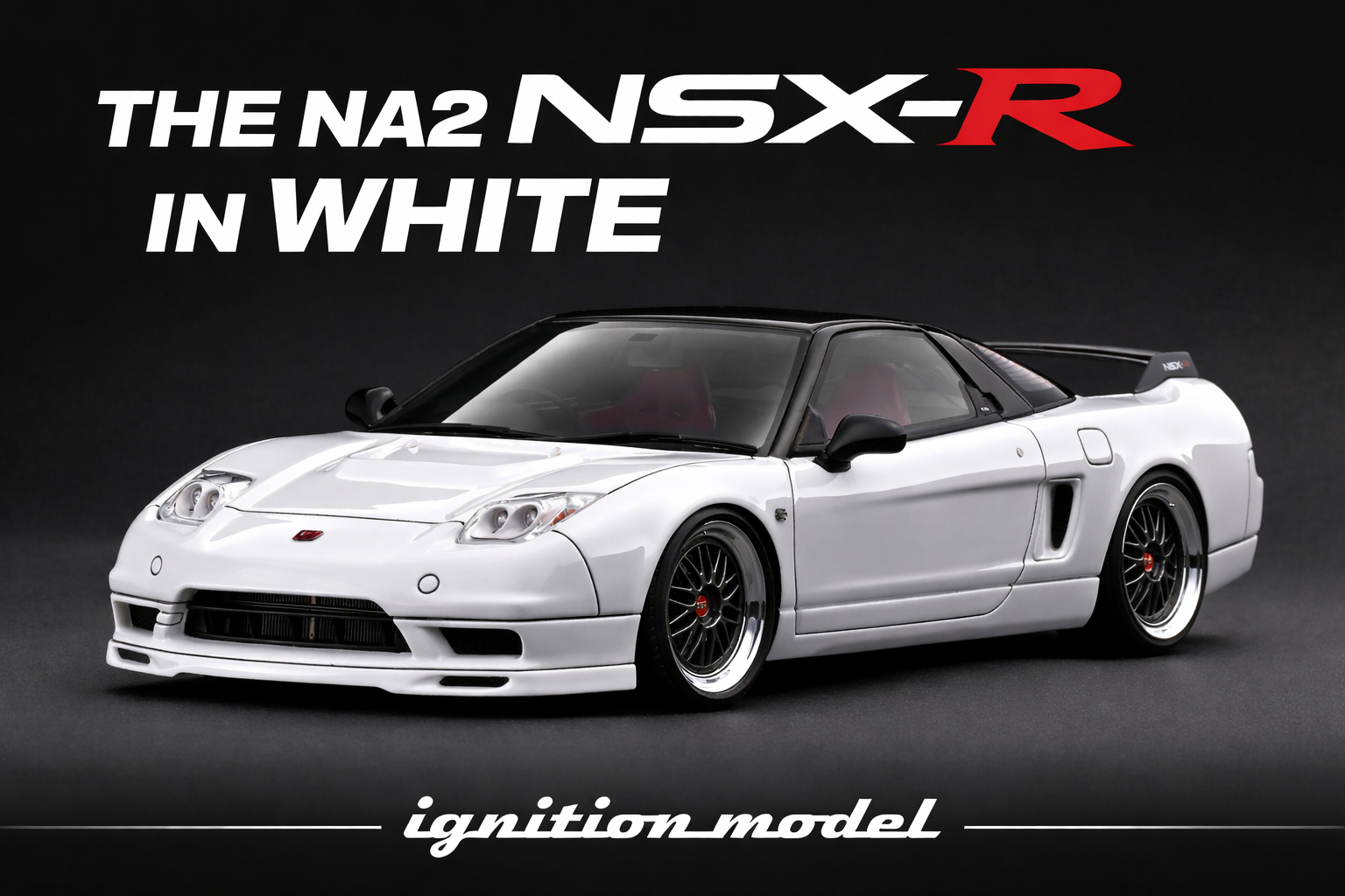 The NA2 NSX R in White by Ignition Model