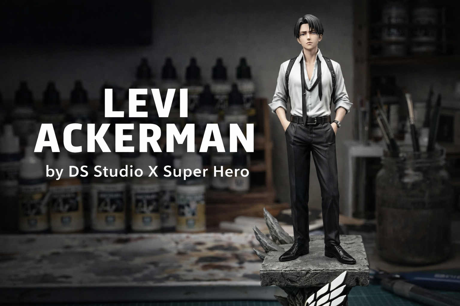 Levi Ackerman Limited Edition Statue by DS Studio X Super Hero