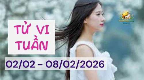 Tử vi tuần 2/2 – 8/2/2026 | Nỗ lực lớn nhưng kết quả nhỏ.jpg