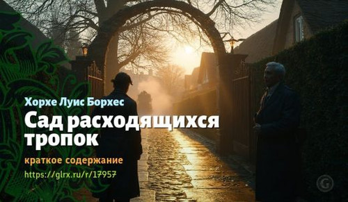 Читать краткий пересказ книги Хорхе Луиса Борхеса «Сад извилистых тропинок». Сад извилистых тропинок.jpg