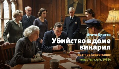 Читать краткий пересказ книги Агата Кристи «Убийство в доме викария». Убийство в доме викария, Крист.jpg