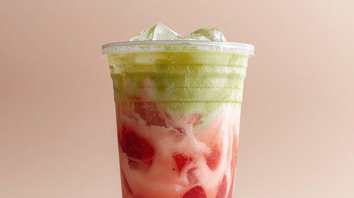 Create a refresher iced drink in realistic way and form and the flavor is s 20260311 190109 0000.jpg