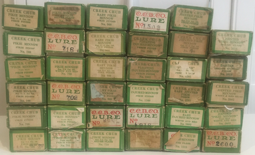 35 VINTAGE LURE&BOX COMBOS