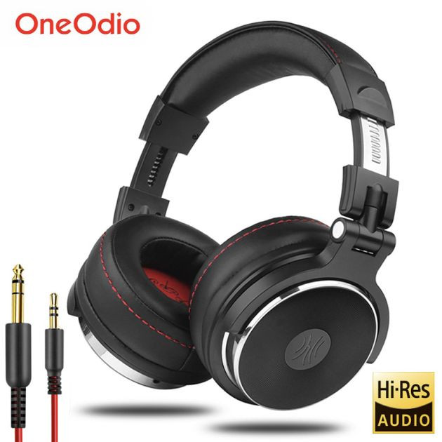 OneOdio Wired Headphones – Professional Studio HiFi DJ Headset with Deep Bass & Mic (Best Budget Headphones 2025)