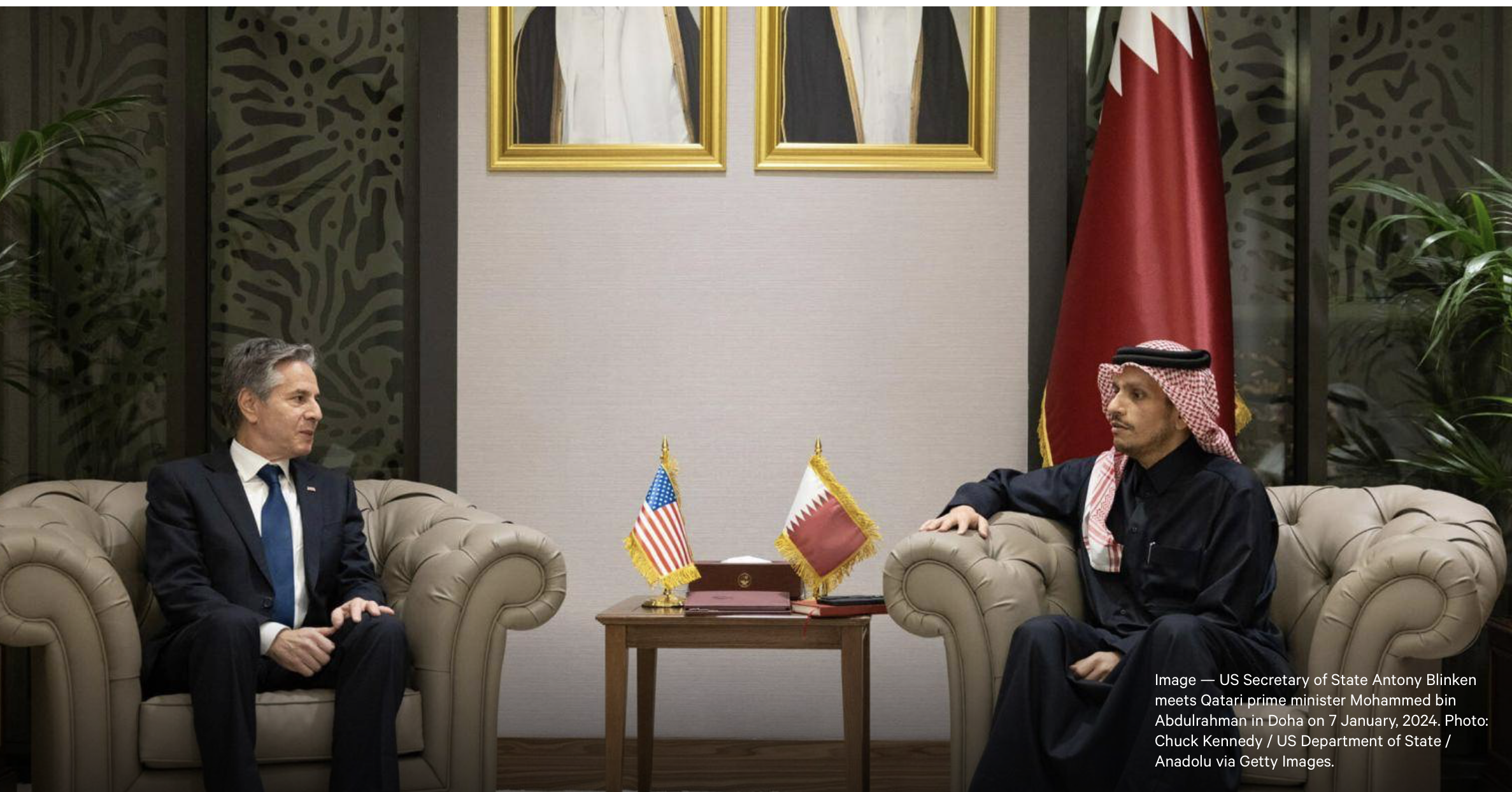 The Gulf States Have the Power to Revive Two-State Solution