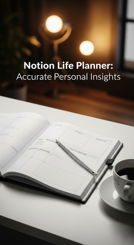 A professional studio with a Notion Life Planner overlay text Notion Life Planner Accurate Personal .jpg