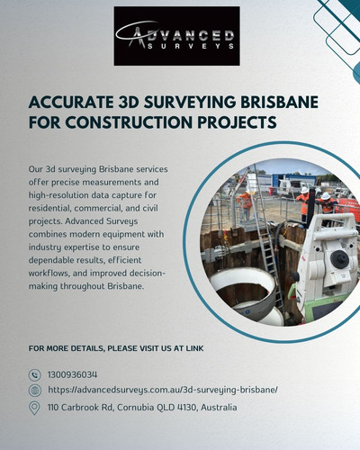 Accurate 3D Surveying Brisbane for Construction Projects.1