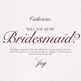 Bridesmaid 1