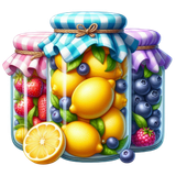 KAA Lemon Berry Pop jars 3