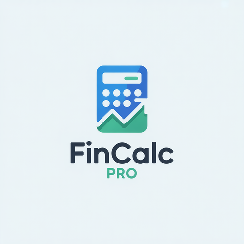 ideogram v3.0 Create a modern fintech logo for a financial calculators website named FinCalc P 0.png