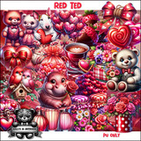 Kellys AI Artroom Red Ted