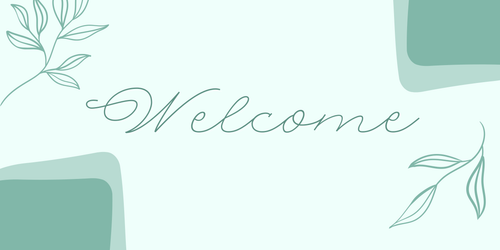 Green Simple Welcome Banner.png