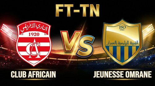 النادي الإفريقي ضد شبيبة العمران في رادس