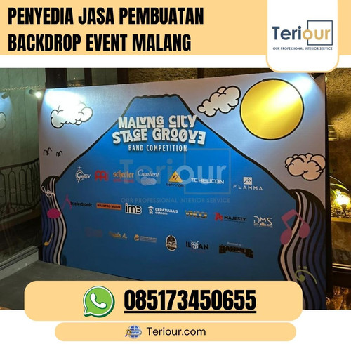 PENYEDIA JASA PEMBUATAN BACKDROP EVENT MALANG.1