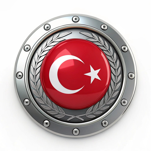 a high quality 3d render of a glossy turkish flag 6.jpg