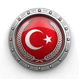 a high quality 3d render of a glossy turkish flag 3