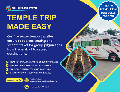 Sai Tours and Travels continues to provide reliable pilgrimage transport services.