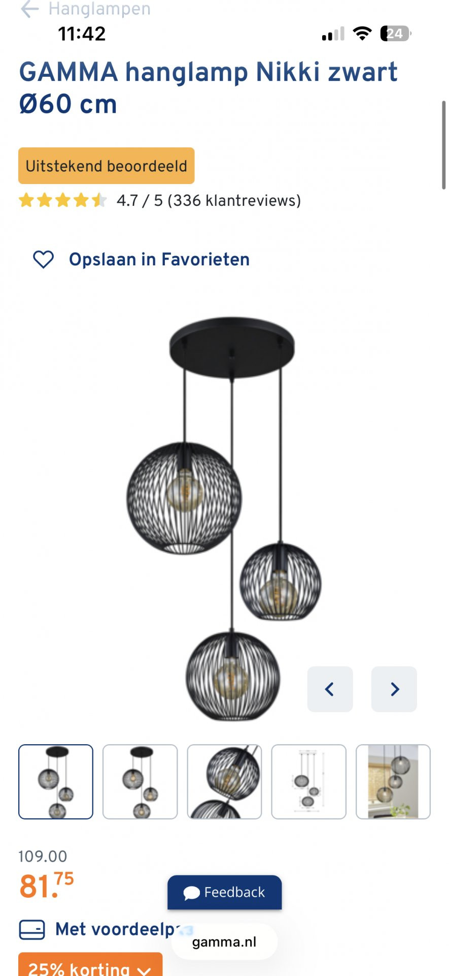 Hanglamp GAMMA - Image 2