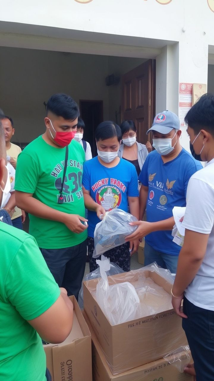 PCSO, MMDA, Quezon City distribute relief items to 2K fire-hit families