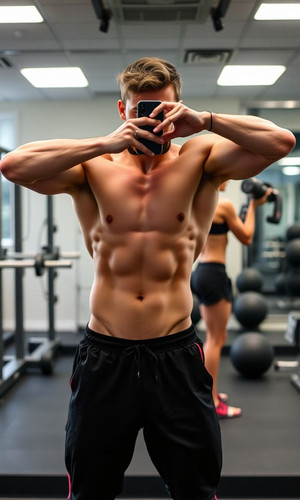 a fit person striking a pose in front of a gym mirror.jpg