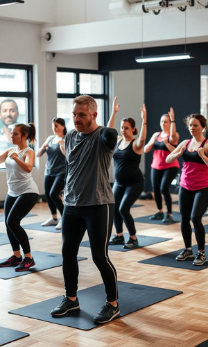a group fitness class with people exercising together.jpg