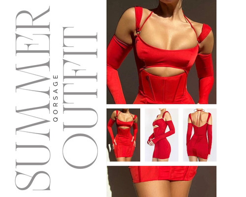 Summer Chic Elegance Best Women's Bodycon Short Mini Dress.jpg