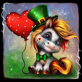 valentine leprechaun horse