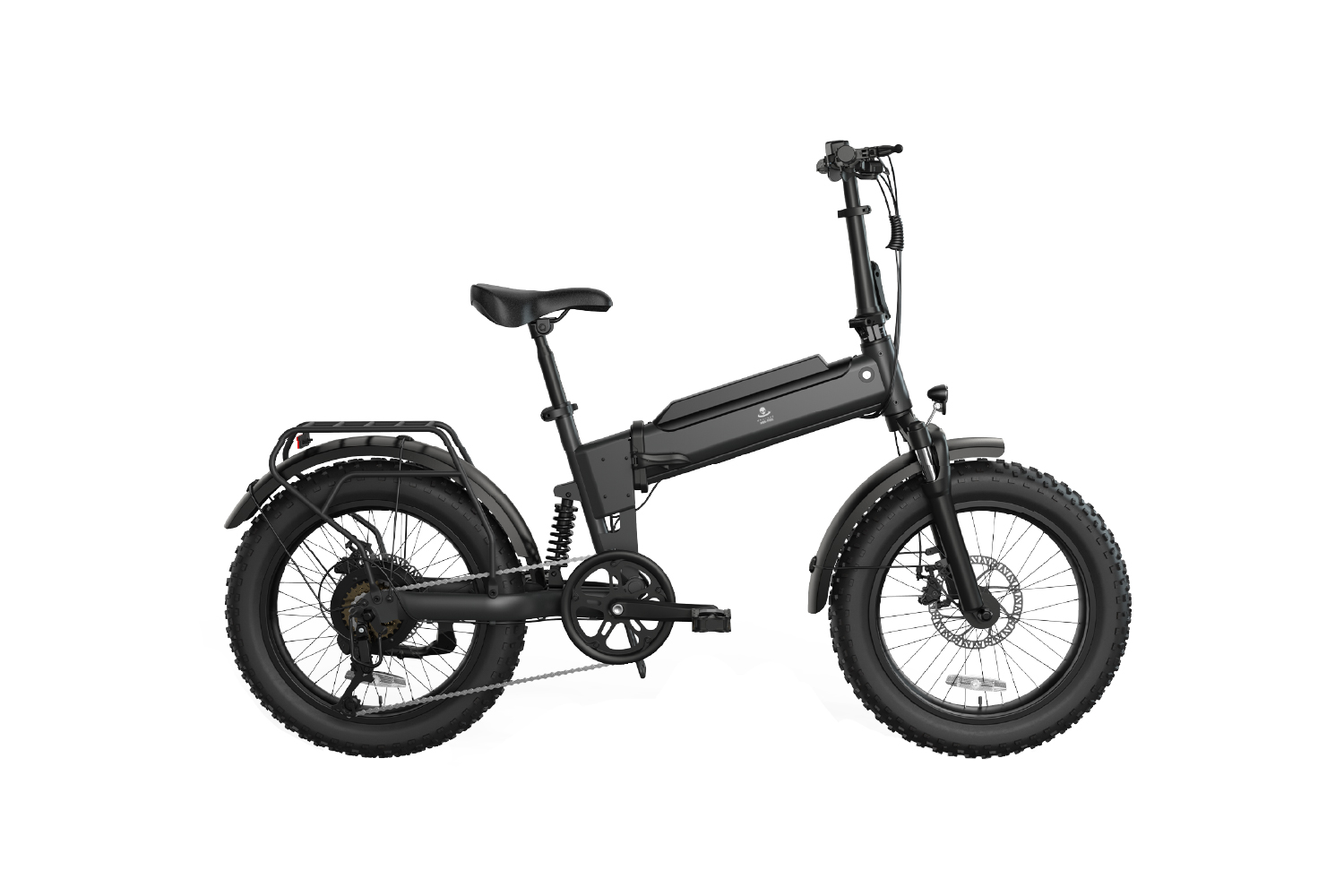 Front view of the V-Photon model, a sleek and minimalist urban electric bike.