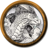token Dragão Branco