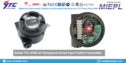 Rotork YTC Position Transmitter is accessory for control valve. When installing the transmitter, please be sure to read manual for control valve as well.

YTC India are Exclusive distributors, Supplier & Dealers in India for YTC make pneumatic positioners, air filter and pressure regulators, limit switch box, electro pneumatic positioners valve and calibiration positioners, hart and ip converters air and vaccum boster and valves catalog, manuals. YTC Korea products confirm to best International quality and are at par with norgren, parker, abb, rotex, siemens, samson, shavo, smc, watson smith, watts, siemens 760, 6dr5210, ps2, sipart, tzidc in Ytc India.

For More Details Visit Our Website :- www.ytcindia.com
Email Us At :- info@ytcindia.com , ytcindia9@gmail.com
Tel. No.: +91-11-2201-4325,4327,65094516

PRODUCT URL : http://www.ytcindia.com/product-description/rotork-ytc-sptm-6v/rotork-ytc-flameproof-smart-type/-position-transmitter-/33