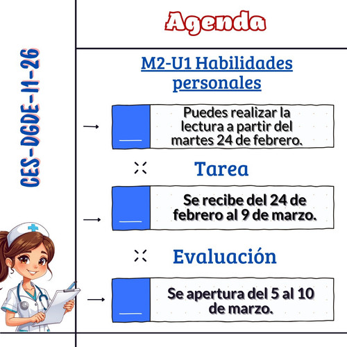 Agenda M2 U1 DGDE.1