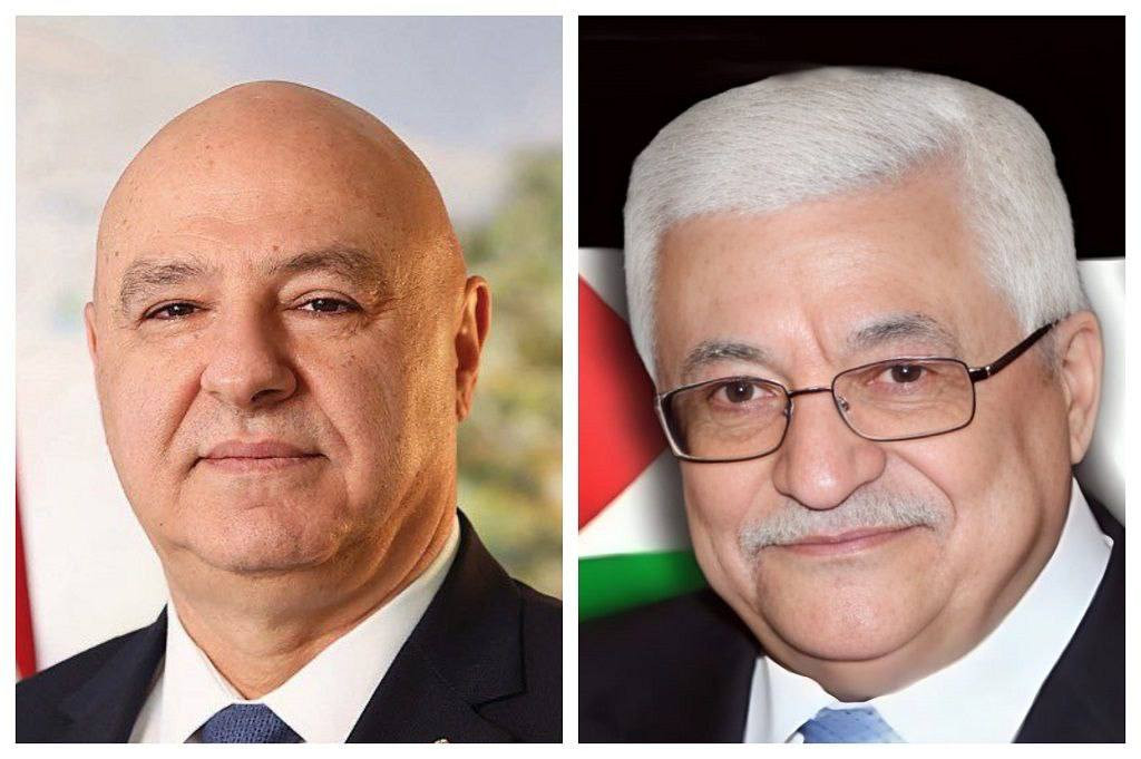 الرئيس محمود عباس خلال اتصال هاتفي مع نظيره اللبناني العماد جوزاف عون: نؤكد وقوف دولة فلسطين إلى جانب لبنان وشعبه الشقيق، وسيادته على أراضيه كافة، ورف...