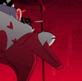 hazbin hotel valentino.gif
