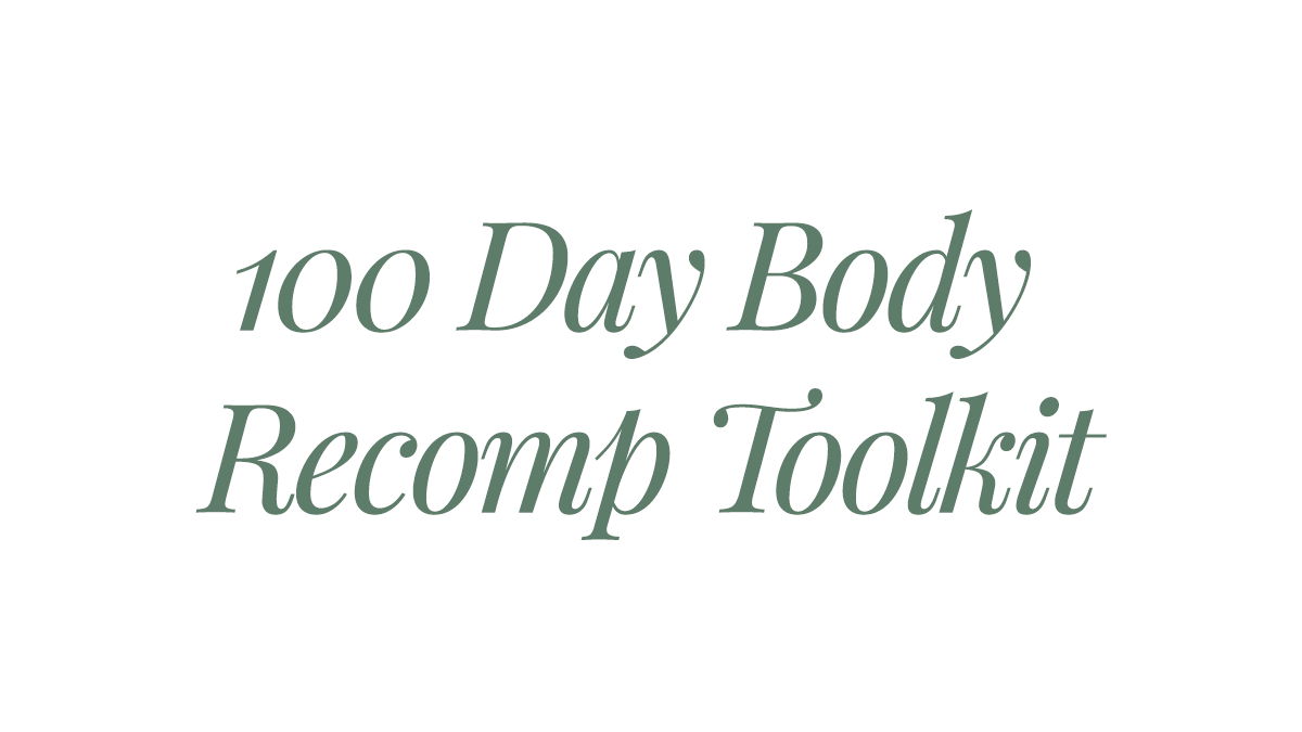 The Soft Lock-In Method: Your 100-Day Body Recomp Toolkit