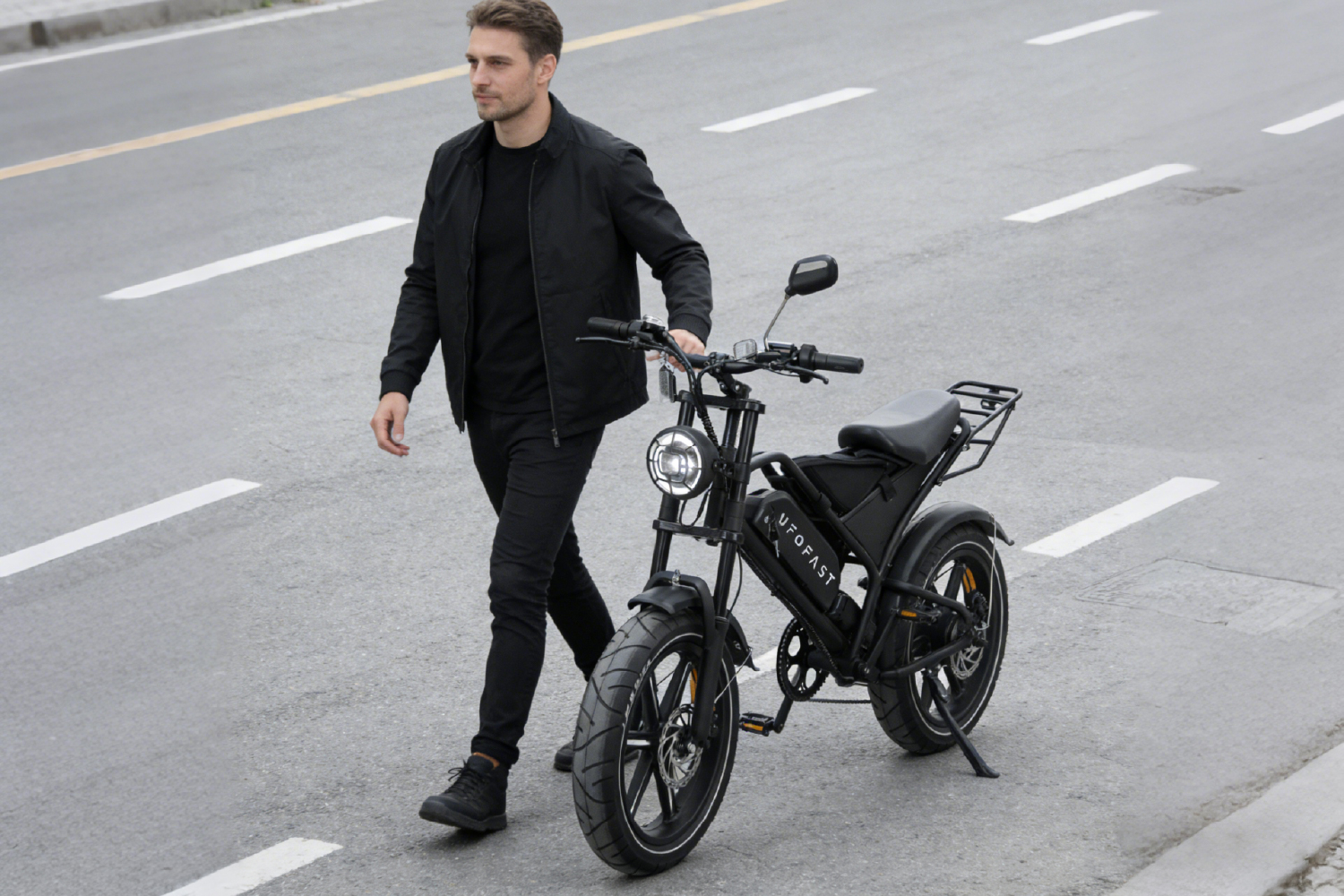 The sleek seat of the V-Photon.