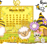 ChezM MD MarchCal3 mf26 Gorgeous Arie