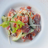 Poisson cru au lait de coco