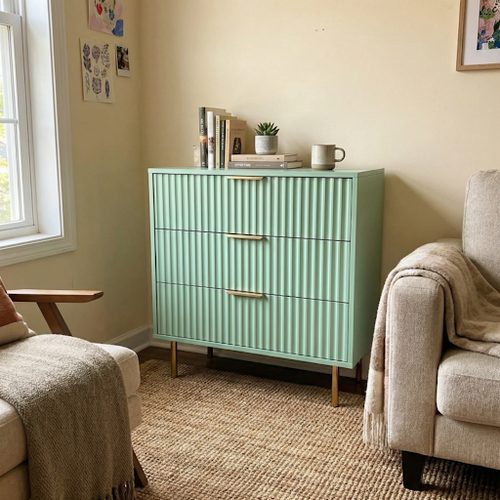 Sage Green Chest for a A Refreshing Bedroom Choice.png