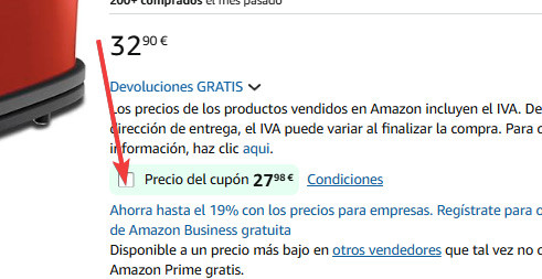 cupón amazon