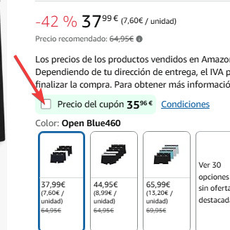 cupón amazon