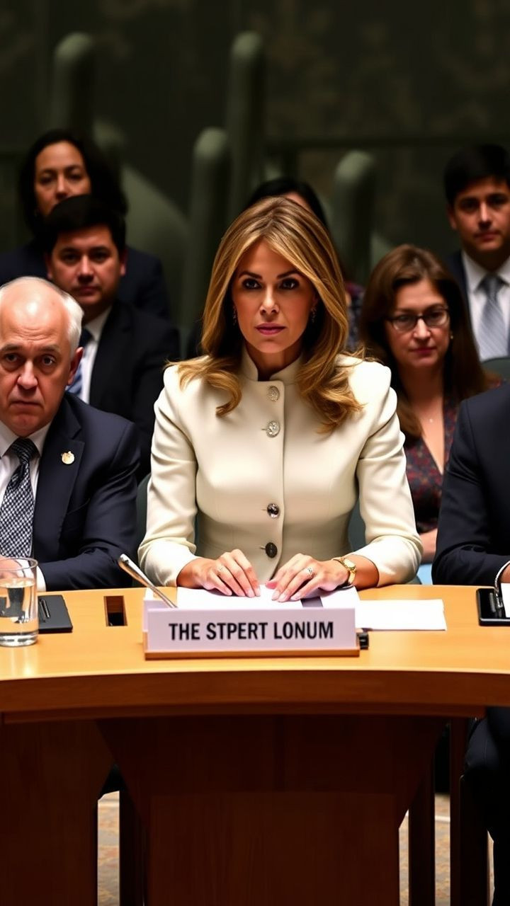 SECURITY COUNCIL LIVE Melania Trump presides over historic session on children in conflict