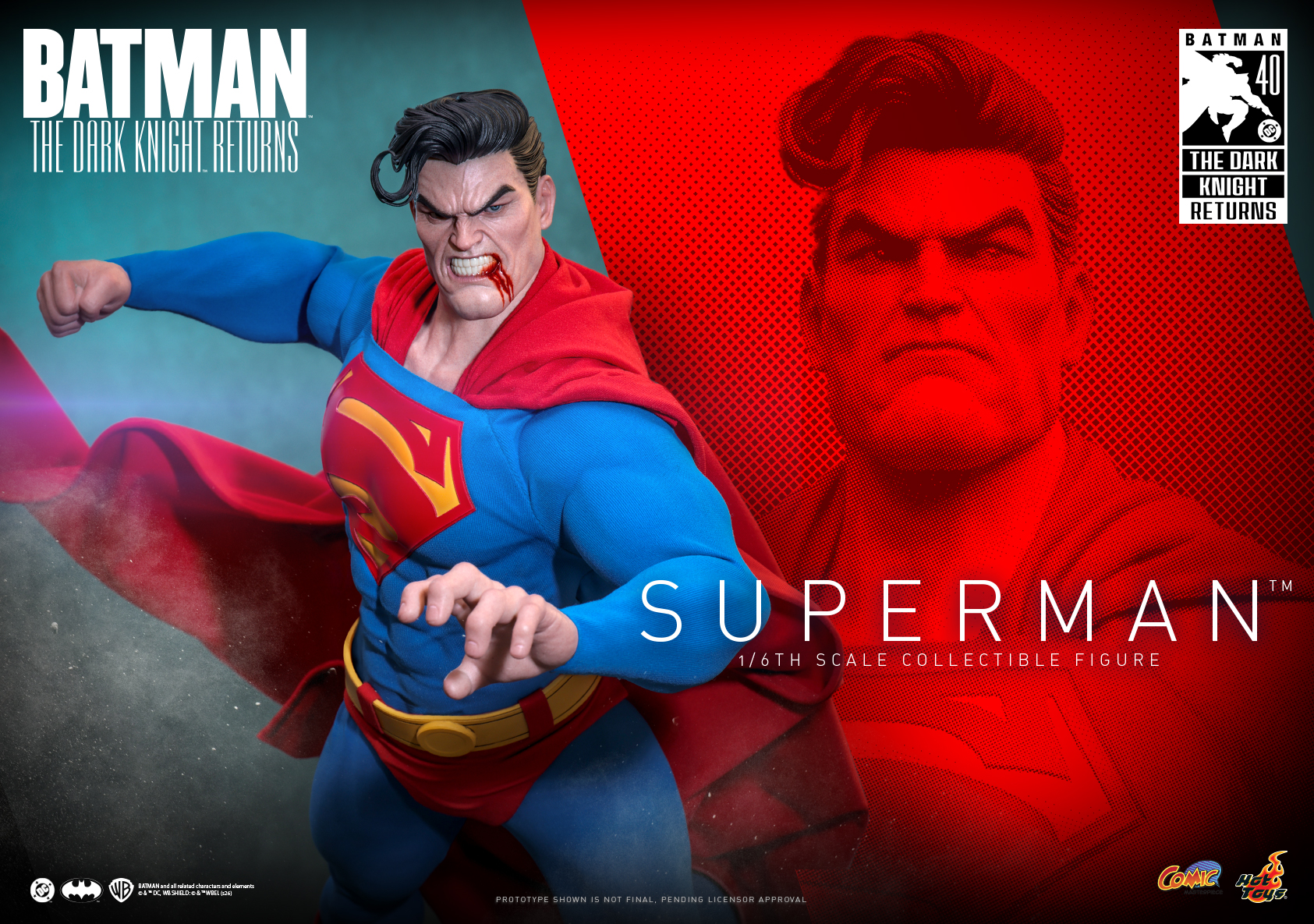 Frank Miller’s Superman in 1/6 Scale by Hot Toys Frank Miller’s Superman in 1/6 Scale by Hot Toys