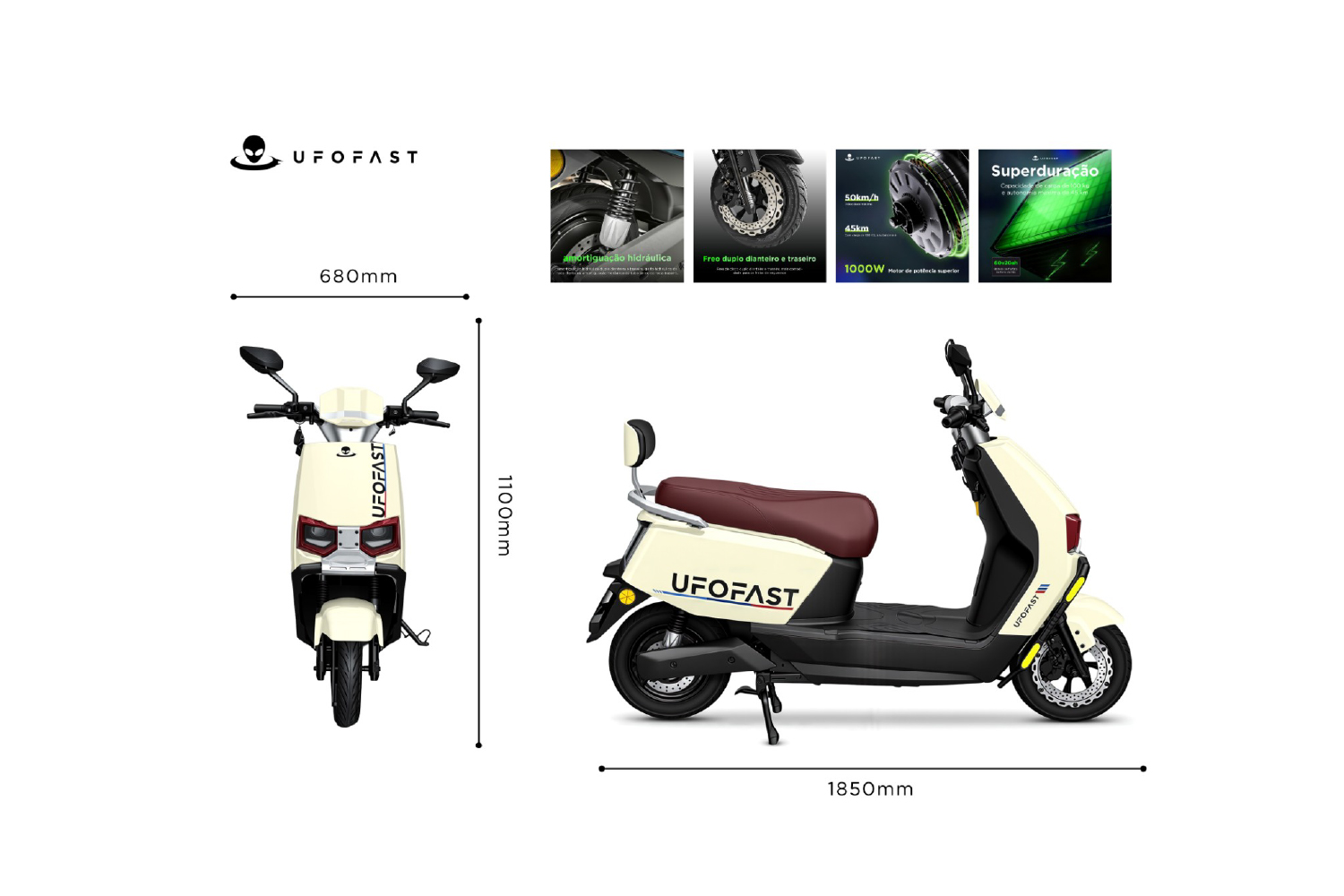 Side profile of the V-Cruiser, designed for long-distance comfort.