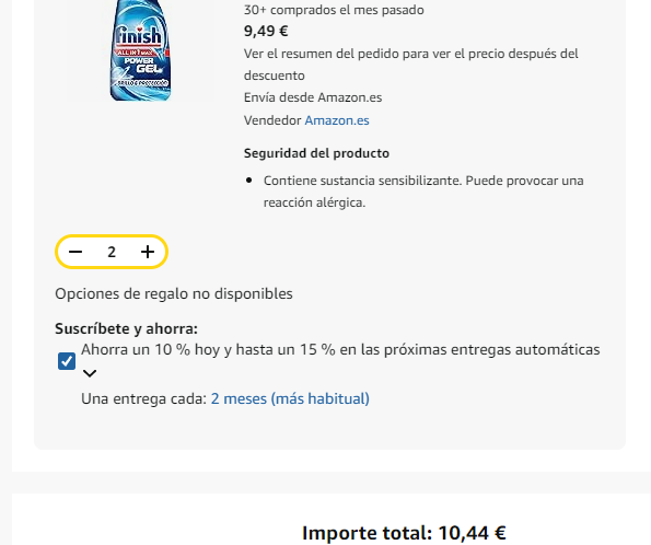 cupón amazon