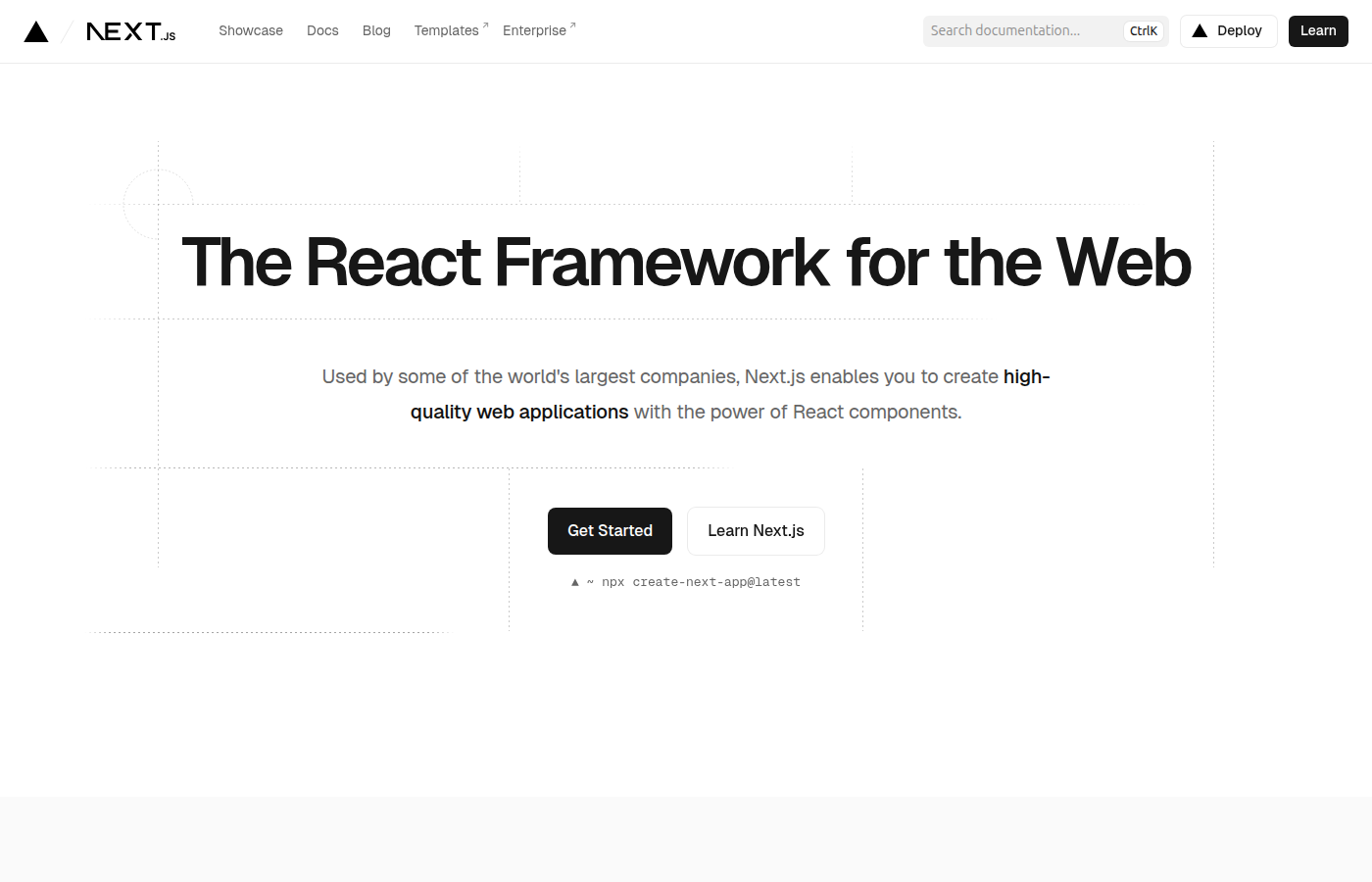 Next.js 공식 사이트