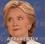 hillary clinton listening.gif